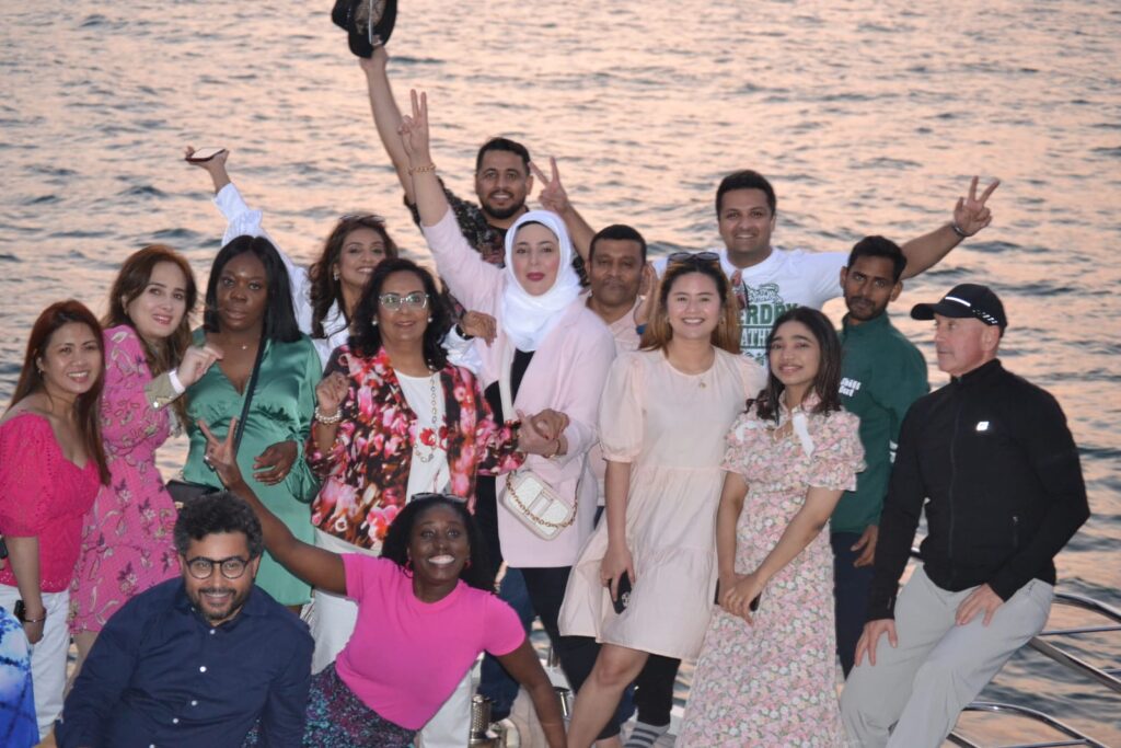 New Year Party on Boat