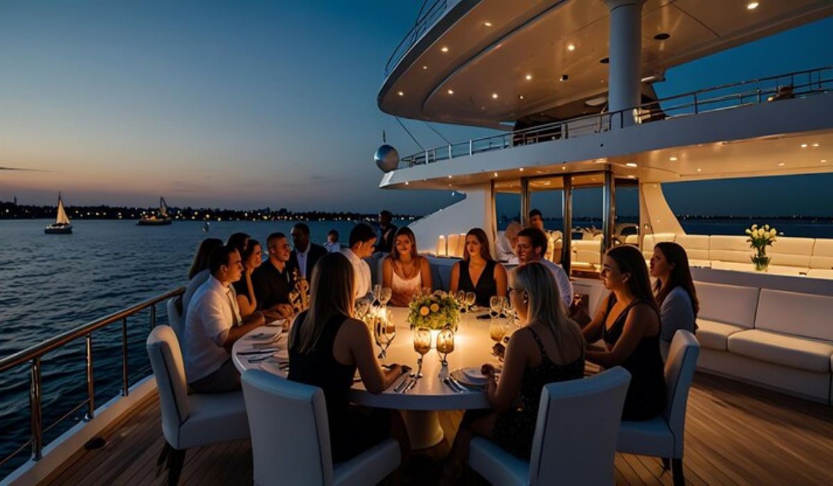 Yacht Dinner in Dubai